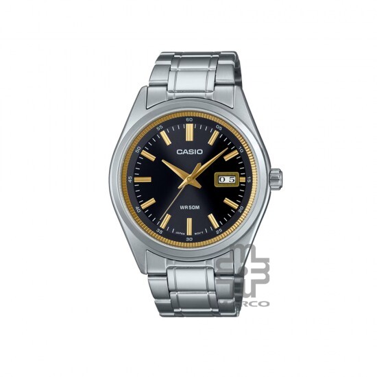 Casio General MTP-B180D-1A2V Silver Stainless Steel Band Men Watch Casio General MTP-B180D-1A2V Silver Stainless Steel Band Men Watch