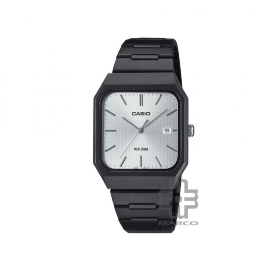 Casio General MTP-B185B-7AV Black Stainless Steel Band Men Watch Casio General MTP-B185B-7AV Black Stainless Steel Band Men Watch