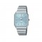 Casio General MTP-B185D-2A2V Silver Stainless Steel Band Men Watch