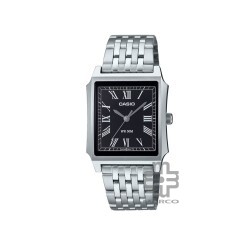 Casio General MTP-B190D-1BV Silver Stainless Steel Band Men Watch