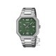 Casio General MTP-B195D-3AV Silver Stainless Steel Band Men Watch