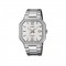 Casio General MTP-B195D-7AV Silver Stainless Steel Band Men Watch