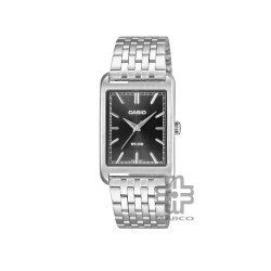 Casio General MTP-B215D-1AV Silver Stainless Steel Band Men Watch