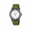 Casio General MTP-B220BL-7AV Green Leather Band Men Watch