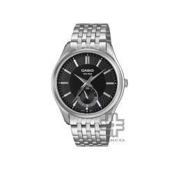 Casio General MTP-B315D-1AV Silver Stainless Steel Band Men Watch