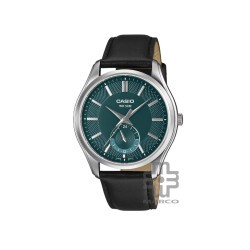 Casio General MTP-B315L-3AV Black Leather Band Men Watch