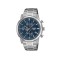 Casio General MTP-E510D-2A2V Silver Stainless Steel Band Men Watch