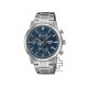 Casio General MTP-E510D-2A2V Silver Stainless Steel Band Men Watch