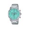 Casio General MTP-E510D-2AV Silver Stainless Steel Band Men Watch