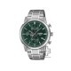 Casio General MTP-E510D-3AV Silver Stainless Steel Band Men Watch