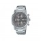 Casio General MTP-E510D-8AV Silver Stainless Steel Band Men Watch