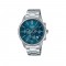 Casio General MTP-E515D-2A1V Silver Stainless Steel Band Men Watch