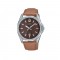 Casio General MTP-E725L-5AV Brown Leather Band Men Watch
