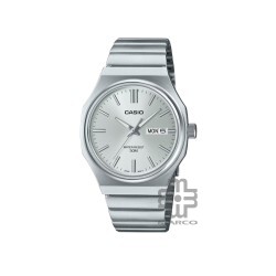 Casio General MTP-E735D-7AV Silver Stainless Steel Band Men Watch