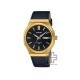 Casio General MTP-E735GL-1AV Black Leather Band Men Watch