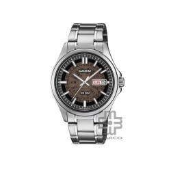 Casio General MTP-E740-1AV Silver Stainless Steel Band Men Watch