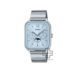 Casio General MTP-M305D-2AV Silver Stainless Steel Band Men Watch
