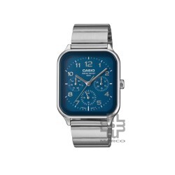 Casio General MTP-M306D-2AV Silver Stainless Steel Band Men Watch