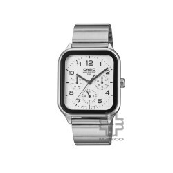 Casio General MTP-M306D-7AV Silver Stainless Steel Band Men Watch