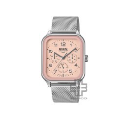 Casio General MTP-M306M-4AV Silver Stainless Steel Mesh Band Men Watch