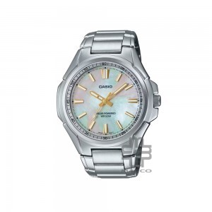 Casio General MTP-RS100S-7AV Silver Stainless Steel Band Men Watch