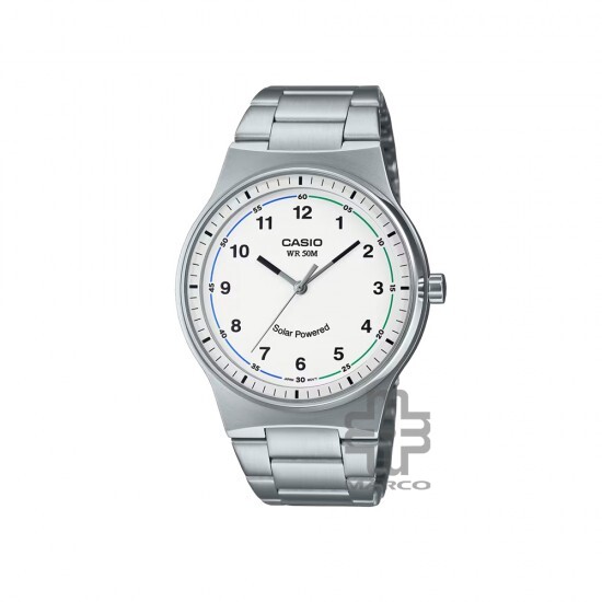 Casio General MTP-RS105D-7BV Silver Stainless Steel Band Men Watch Casio General MTP-RS105D-7BV Silver Stainless Steel Band Men Watch