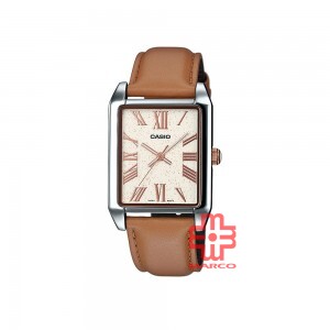 Casio General MTP-TW101L-7A Brown Leather Band Men Watch