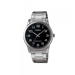 Casio General MTP-V001D-1B Stainless Steel Band Men Watch