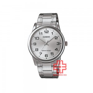 Casio General MTP-V001D-7B Stainless Steel Band Men Watch