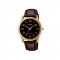 Casio General MTP-V001GL-1B Dark Brown Leather Band Men Watch