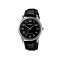Casio General MTP-V001L-1B Black Leather Band Men Watch