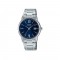 Casio General MTP-V002D-2B3 Silver Stainless Steel Band Men Watch
