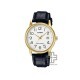 Casio General MTP-V002GL-7B2 Black Leather Band Men Watch