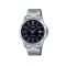 Casio General MTP-V004D-1C Silver Stainless Steel Band Men Watch