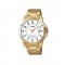 Casio General MTP-V004G-7B Gold Stainless Steel Band Men Watch