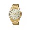 Casio General MTP-V004G-9B Gold Stainless Steel Band Men Watch