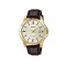 Casio General MTP-V004GL-9A Brown Leather Band Men Watch