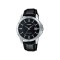 Casio General MTP-V004L-1A Black Leather Band Men Watch