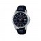 Casio General MTP-V004L-1C Black Leather Band Men Watch