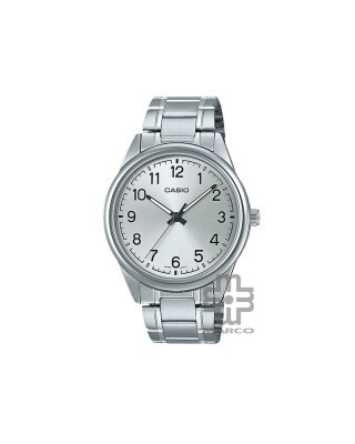 Casio General MTP-V005D-7B4 Silver Stainless Steel Band Men Watch