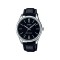 Casio General MTP-V005L-1B Black Leather Band Men Watch 