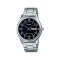 Casio General MTP-V006D-1B2 Silver Stainless Steel Band Men Watch