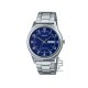 Casio General MTP-V006D-2B Silver Stainless Steel Band Men Watch