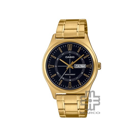 Casio General MTP-V006G-1C Gold Stainless Steel Band Men Watch Casio General MTP-V006G-1C Gold Stainless Steel Band Men Watch