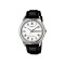 Casio General MTP-V006L-7B Black Leather Band Men Watch