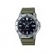 Casio General MTP-VD01-3EV Green Resin Band Men Watch