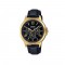 Casio General MTP-V300GL-1A Black Leather Band Men Watch