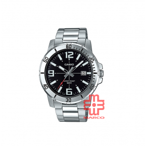 Casio General MTP-VD01D-1BV Stainless Steel Band Men Watch