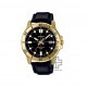 Casio General MTP-VD01GL-1EV Black Leather Band Men Watch
