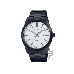 Casio General MTP-VD03B-7A Black Stainless Steel Band Men Watch